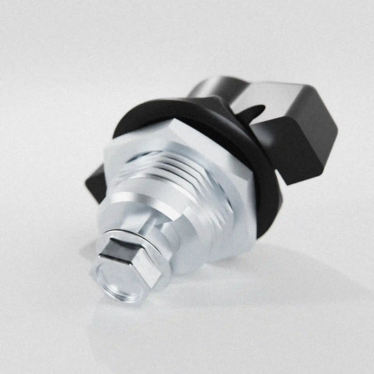 Wing-Handle Knob Quarter Turn Latch - Padlockable