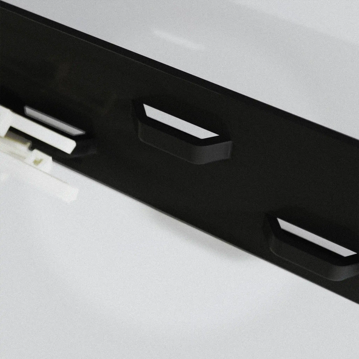 1U Rack Mount Panel (Steel) with Bridge Lances for 19" EIA Server Racks and Cabinets