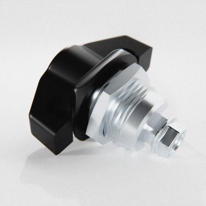 Wing-Handle Knob Quarter Turn Latch - Padlockable
