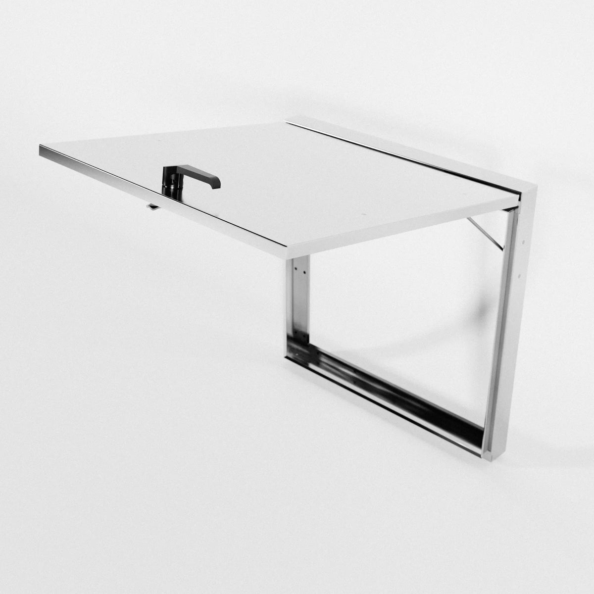 Stainless Steel Window Kit: 24" x 24" x 2" (Brushed Finish)